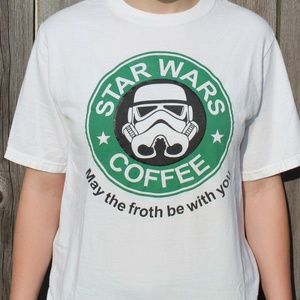 Humorous Star Wars Coffee Shirt